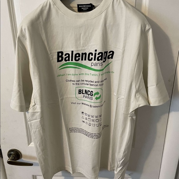 Balenciaga Dry Cleaning Tee - Picture 1 of 3